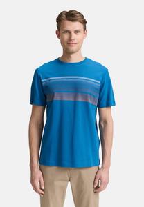Футболка TOM TAILOR Print T-shirt, Blau/Blue