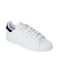 Спортивные женские кроссовки из черной кожи Adidas, черный