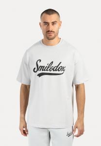 Футболка Smilodox CASUAL LORIK, Hellgrau/Light Grey