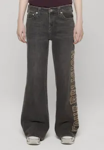 Свободные джинсы bobbi True Religion, Grey