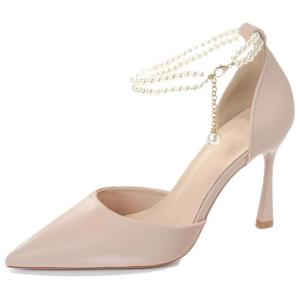 RoseDoris Тонкие каблуки на шпильке для женщин в нюдовом цвете, цвет Nude