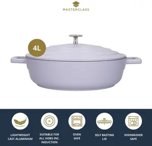 Форма для запекания Master Class плоская, лавандовый