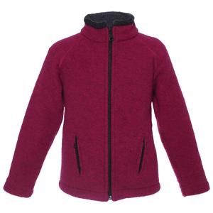 Куртка из мериноса Reiff Kid's Wollfleecejacke Colori, цвет Berry/Black