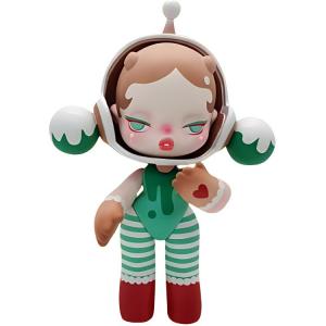SKULLPANDA Baby Gingerbread Elf Trendy Figures POP MART, gingerbread genie