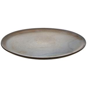 Тарелка для подачи aida RAW RAW, каменная керамика, Ø 28 см Aida Raw, Metallic brown