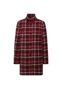 Короткий размер: высококачественное пальто в современном клетчатом стиле. Goldner, мультиколор