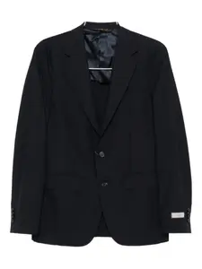 Блейзер на двух пуговицах Canali, синий