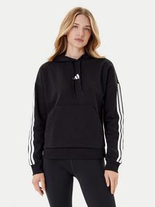Свитшот regular fit Essentials 3-Stripes JX2538 Adidas, чёрный