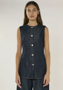 Удлиненный жилет Glamorous, Dark Indigo