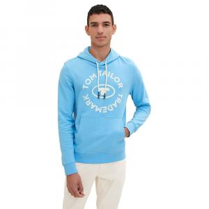 Худи Tom Tailor Print 1035531, синий