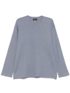 Mainless свитер фактурной вязки, синий