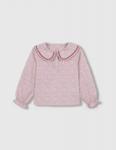 Детская пижама с цветочным принтом Gocco, розовый