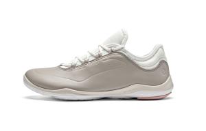 Ecco SS26 BIOM LITE TR Collection Кожаные кроссовки низкие повседневные женские Warm Beige Brown/White 840133