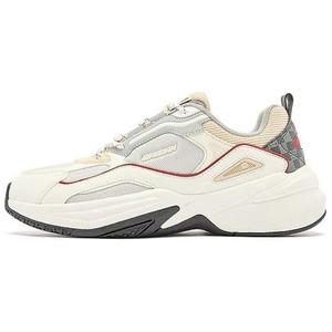 QIAODAN Звездное море лайт противоскользящие износостойкие амортизирующие низкие кеды мужские белый бежевый серый белый рисовый серый, цвет White Rice Gray