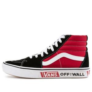 Кроссовки comfycush sk8-hi black/red Vans, черный