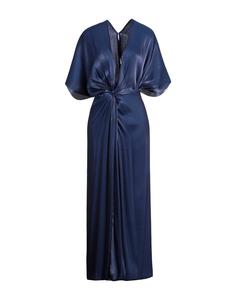 Макси платье Costarellos, темно-синий