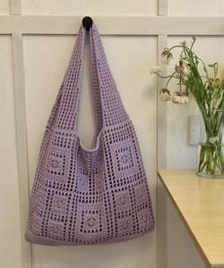 Вязаная вместительная сумка Aimoha select Aimoha - Select -, цвет Purple