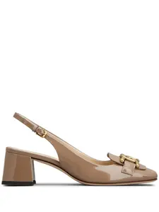 Туфли Cuoio 50 с логотипом TOD'S, нейтральный