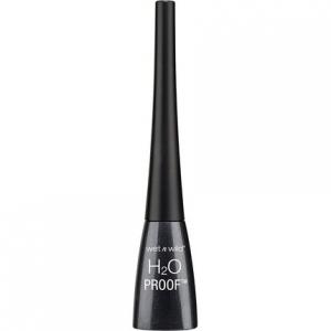 Жидкая подводка для глаз с фломастером Wet 'N' Wild H2O, водостойкая и грязеотталкивающая косметика, стойкая жидкость и пигментированная формула, черный цвет, Wetn Wild