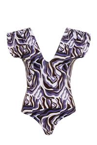 Женский купальник Lisette One Piece в цвете Aeagan Sea CAROLINA K, Aeagan Sea