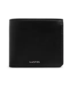 Кожаный кошелек Compagnon Lanvin, черный