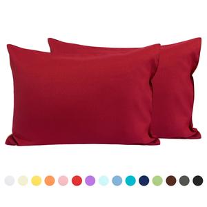 Маленькие наволочки для детей Flxxie 13 x 18 дюймов 2 шт, винно-красный