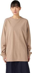 Футболка Snow Peak TS-25AU007 с коротким рукавом, мужская, женская, бежевый