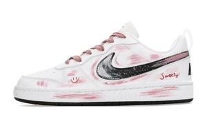 Детские скейтерские кроссовки Court Borough для младших школьников Nike, белый