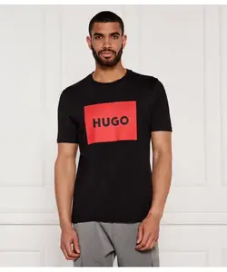 Футболка dulive222 Regular fit Hugo, черный