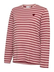 MAMALICIOUS Лонгслив 'MLLovely' в цвете Rose