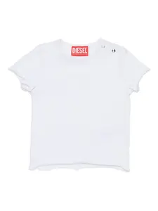 Футболка Taspyb в рубчик Diesel Kids, белый