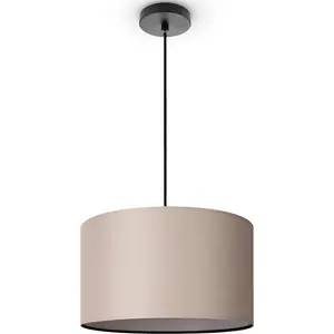 Подвесной светильник HUGO UNI COLOR E27, потолочная лампа с LED для гостиной и спальни, однотонная, декор E27 Paco Home, черный