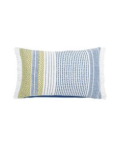 Декоративная подушка Berkley Citron, 14" x 22" carol & frank, Green