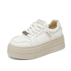 La Chapelle Женские абрикосовые скейтерские кроссовки с противоскользящей подошвой, амортизацией и износостойкостью, цвет Apricot