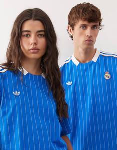 Футболка adidas Football Real Madrid Icon синего цвета Adidas Performance