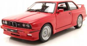 Bmw M3 (E30) 1986 1:24 Модель Bburago 21100 Красный