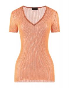 Свитер Roberto Collina, оранжевый