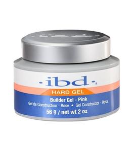 Розовый наращивающий гель для укладки ногтей на типсы и шаблоны, 56 г IBD