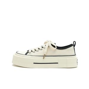 Женские низкие скейтерские кроссовки MASOOMAKE, Экрю