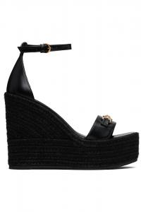 Сандалии на платформе Medusa '95 из кожи Versace, мультиколор