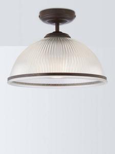 Тристан потолочный светильник Semi Flush John Lewis, Clear