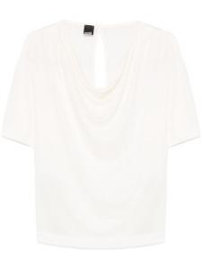 PINKO льняная футболка, белый