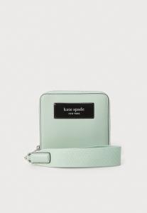Кошелек LABEL SMALL COMPACT WRISTLET kate spade new york, мятный