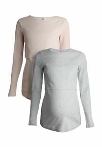 Топ JoJo Maman Bébé 2-PACK, Pink/Light Pink