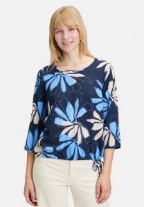 Блуза MIT PRINT Betty & Co, синий