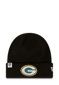 Шапка New Era GREEN BAY PACKERS LOOP LABEL , Schwarz/Black