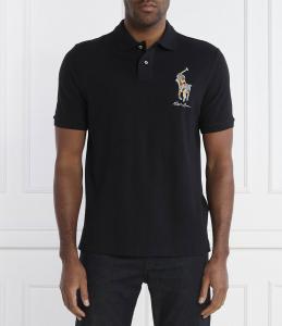 Поло POLO RALPH LAUREN Classic fit, черный