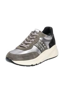 Кроссовки из замши/текстиля NeroGiardini, цвет Grau/schwarz