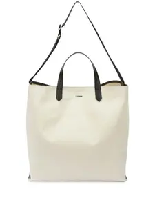 Сумка-тоут Tape среднего размера JIL SANDER, белый