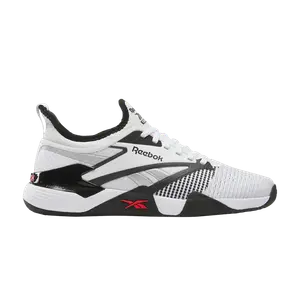 Кроссовки Reebok Nano Court Black White Energy Red, белый